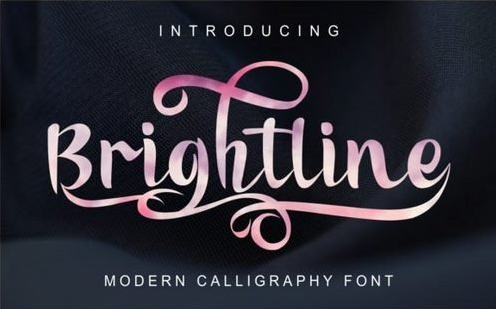 Brightline Modern Calligraphy 195186