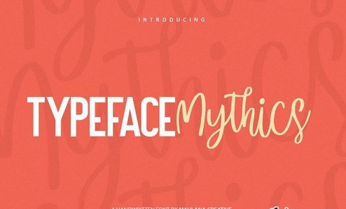Mysthics - Font Duo Script Sans Type 4537552