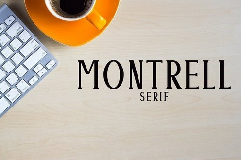 Montrell Serif 5 Font Family Pack 1476055