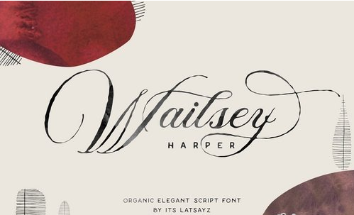 Miss Wailsey Organic Calligraphy 3595726