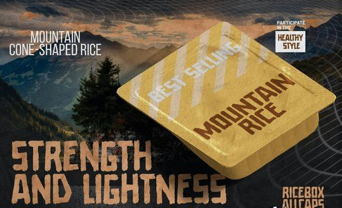 Ricebox Allcaps - Unique Display Font