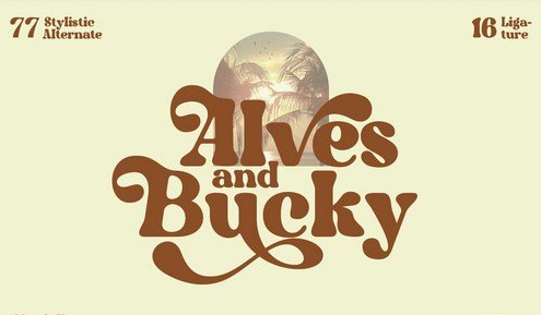 Alves & Bucky Font