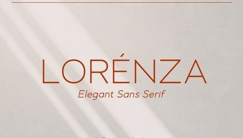 LORENZA - Elegant Sans Serif 4565353