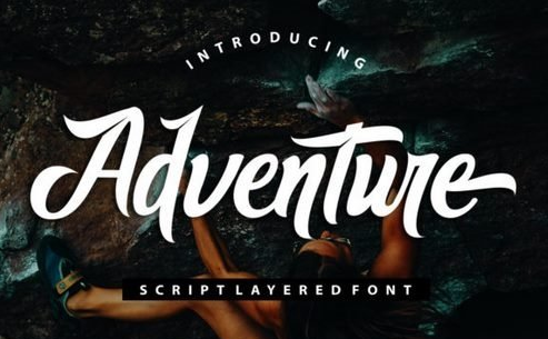 Adventure Script Font