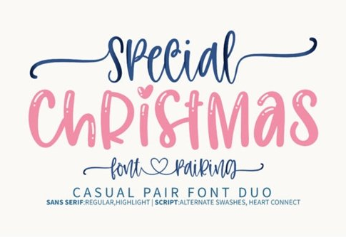 Special Christmas Font