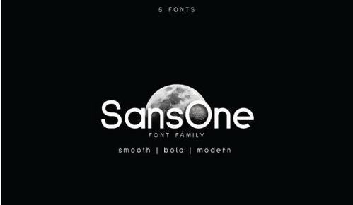 Sans One Font Family - 12 Fonts