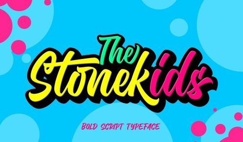 Stonekids - Layered Script 3912640