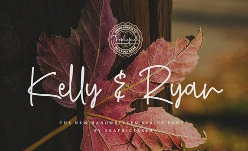 Kelly & Ryan The Handwritten Font 3946293