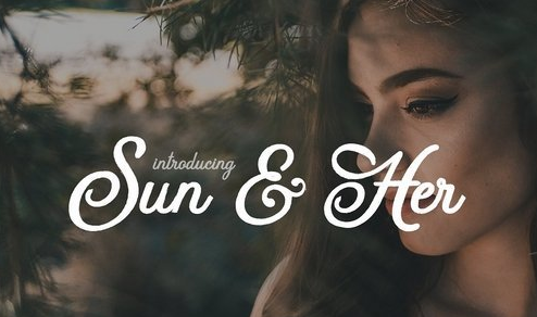 Sun & Her Font (Rough Version) 2483192