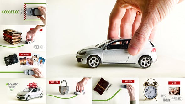 Videohive Kit Auto Promo | Traveling | Timeline | Navigation | Taxi 21748984