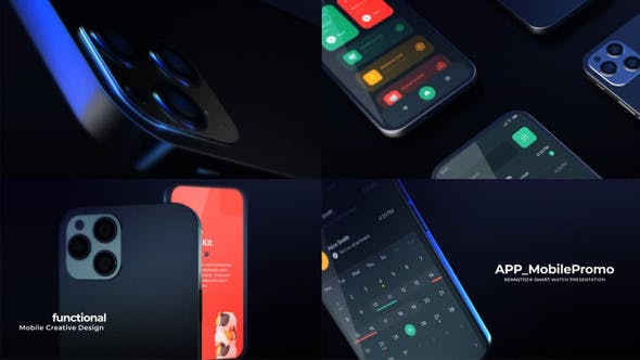 Videohive Mockup App Presentation 32233914
