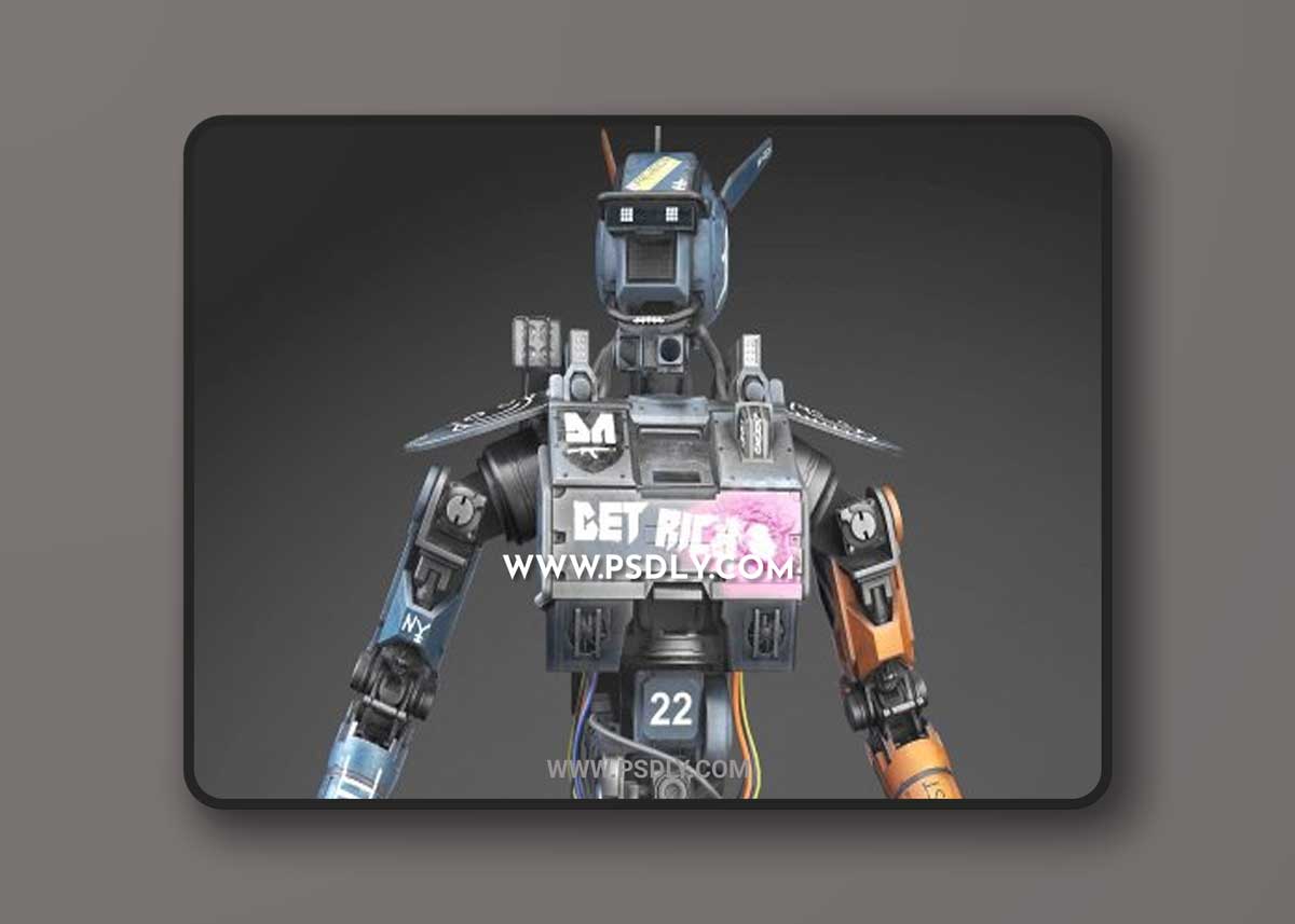 CHAPPiE Robot 3D Model