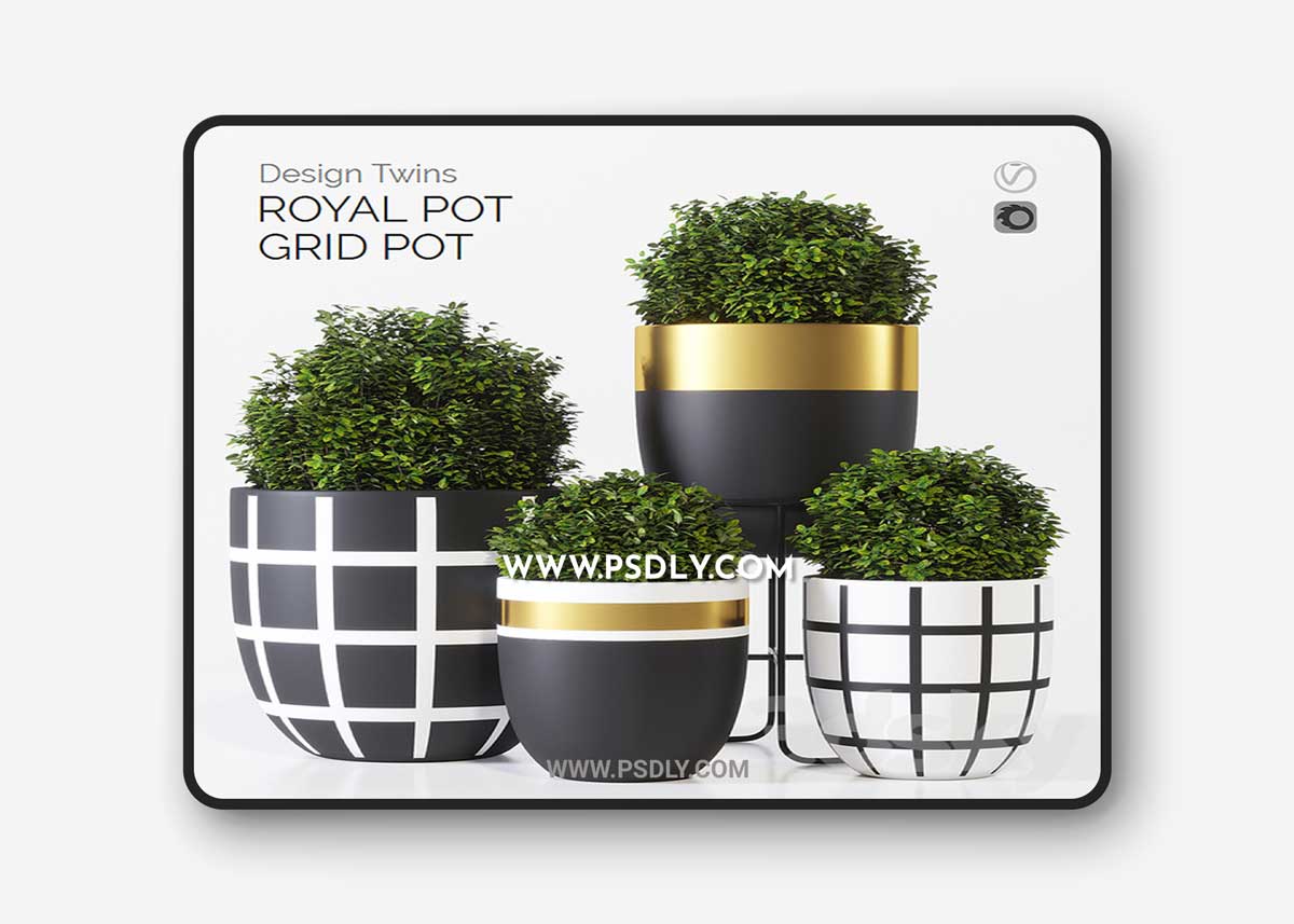 Designtwins pot one 3D Model