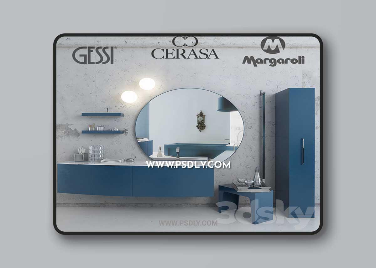 Furniture, plumbing and decoration in the bathroom - Cerasa - Maori