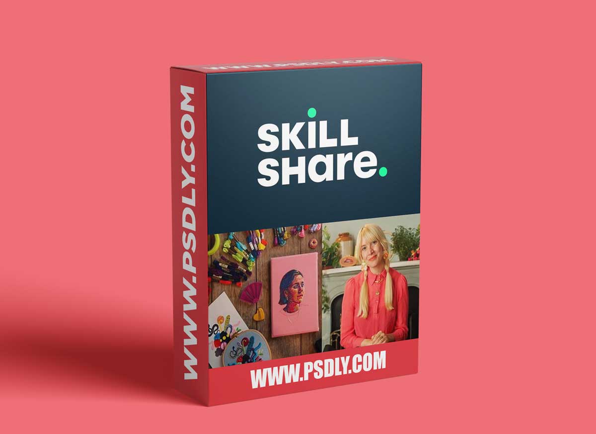 Intermediate Embroidery: Explore Collage, Portraits & Embellishments 1 Intermediate Embroidery: Explore Collage, Portraits & Embellishments