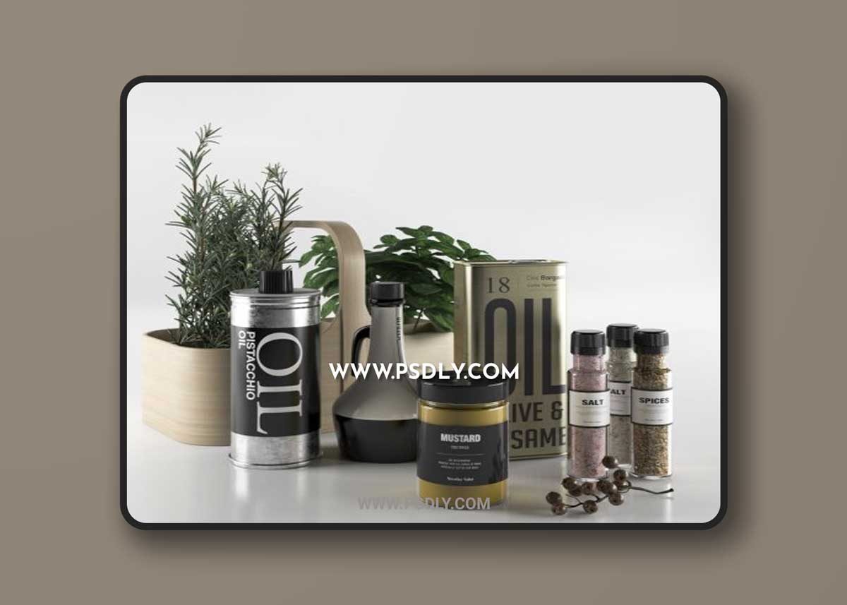 Kitchen set 8 3D Model