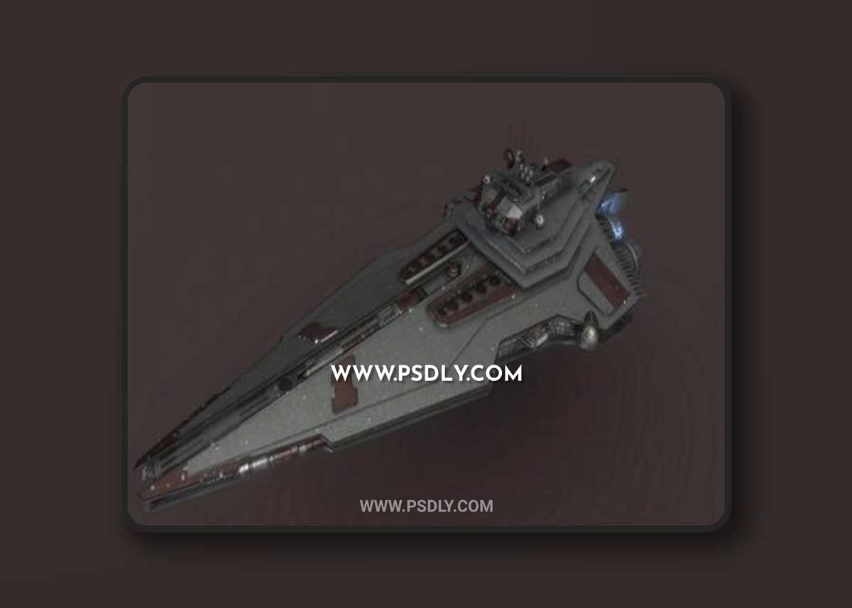 Legacy-Class Star Destroyer 3D Model