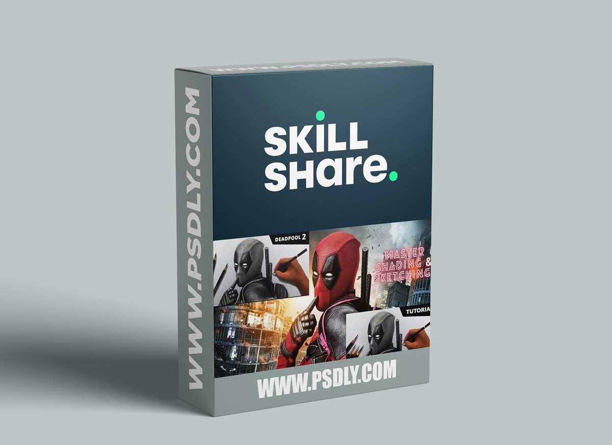 Master Sketching with Superhero Deadpool2 | Step by Step Guide | Easiest Method