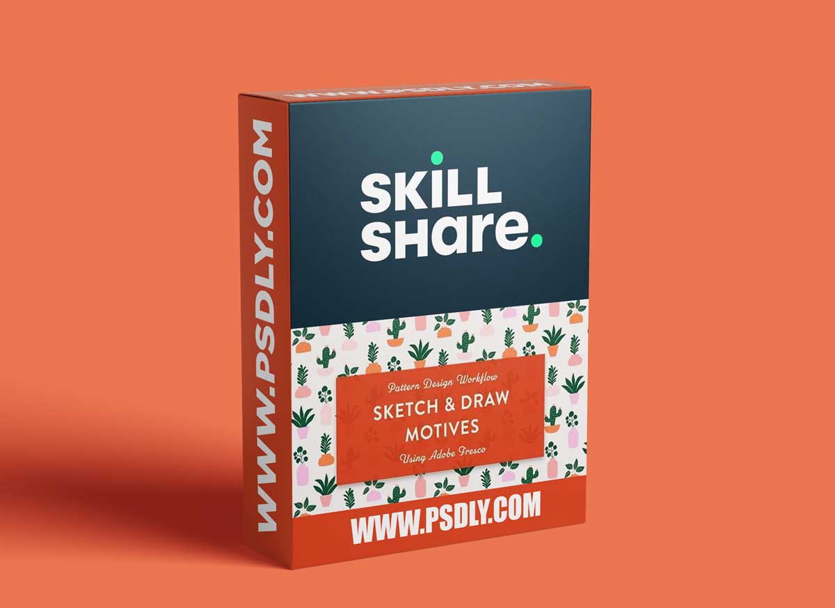 Pattern Design Workflow: Sketch and Draw Motives with Adobe Fresco