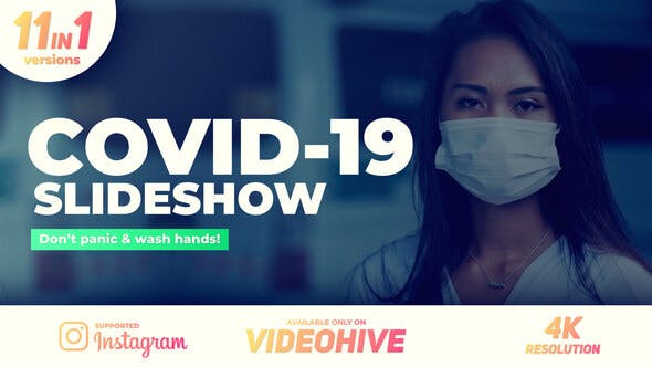 Videohive Coronavirus Covid-19 Slideshow 26355175
