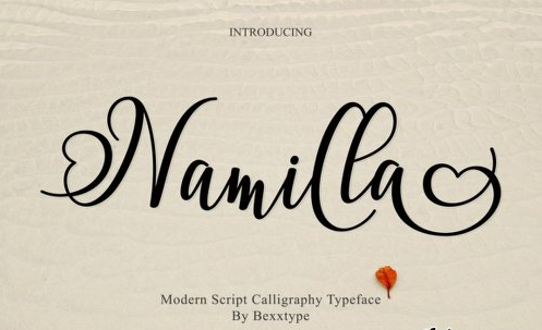 Namilla Script Duo Font