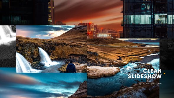 Videohive Smooth Slideshow - Elegant Slice 23459053