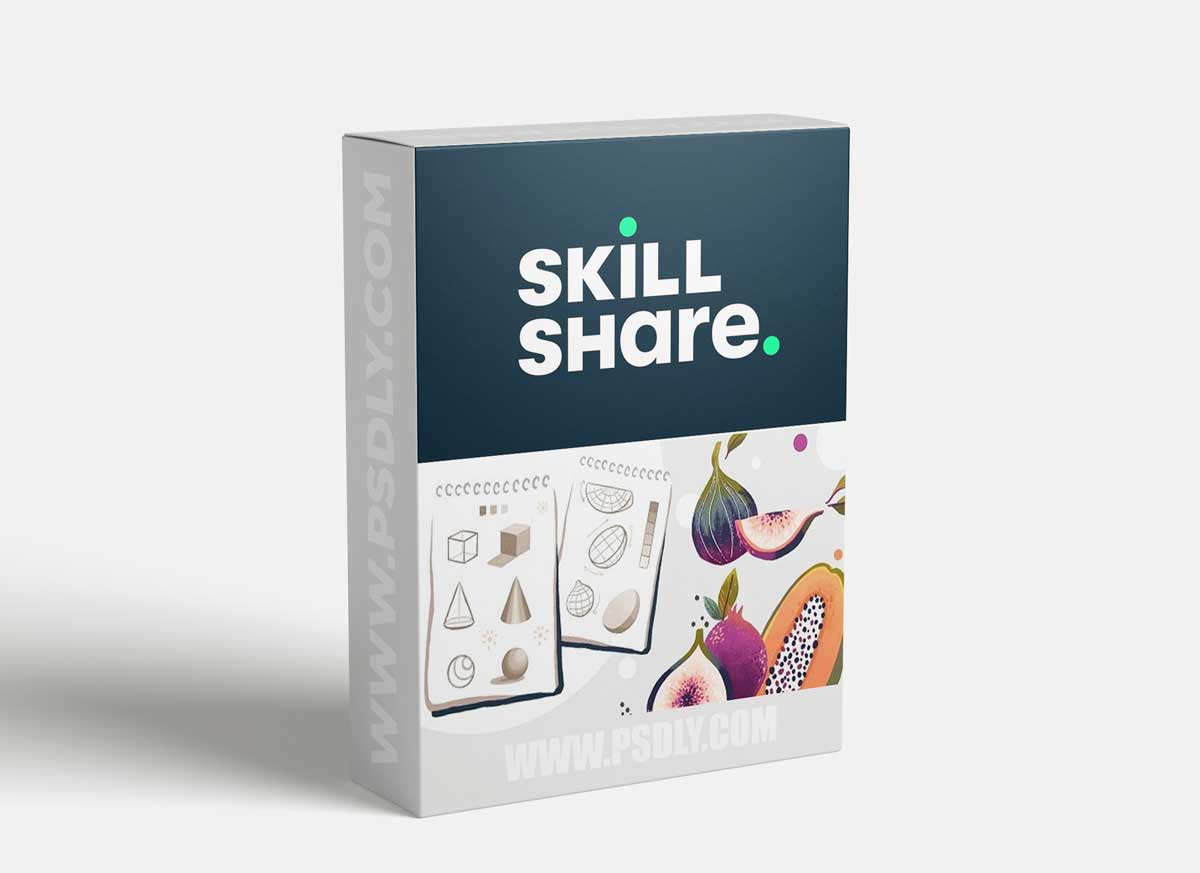 Understanding Volume and Shading: Illustrate Your Tropical Fruit Cocktail