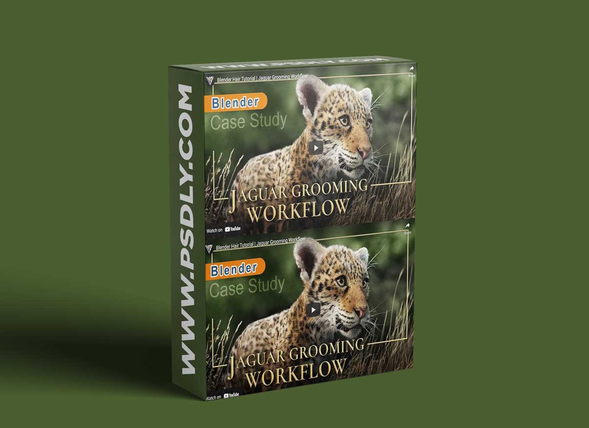 VFX Grace - Jaguar Grooming Workflow | Blender Case Study