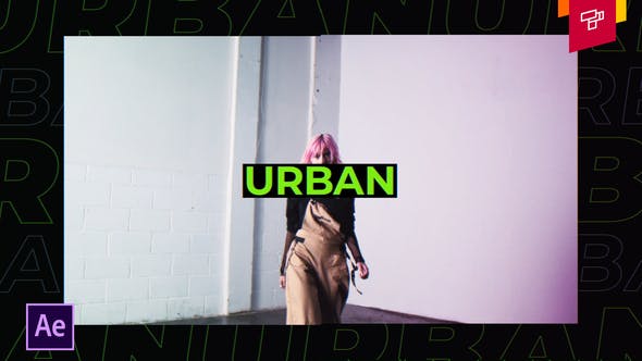 Videohive Urban Modern Intro 36040868