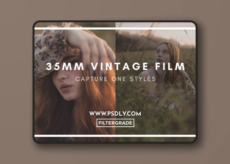 35mm Vintage Film Capture One Styles Bundle by Boroviecka