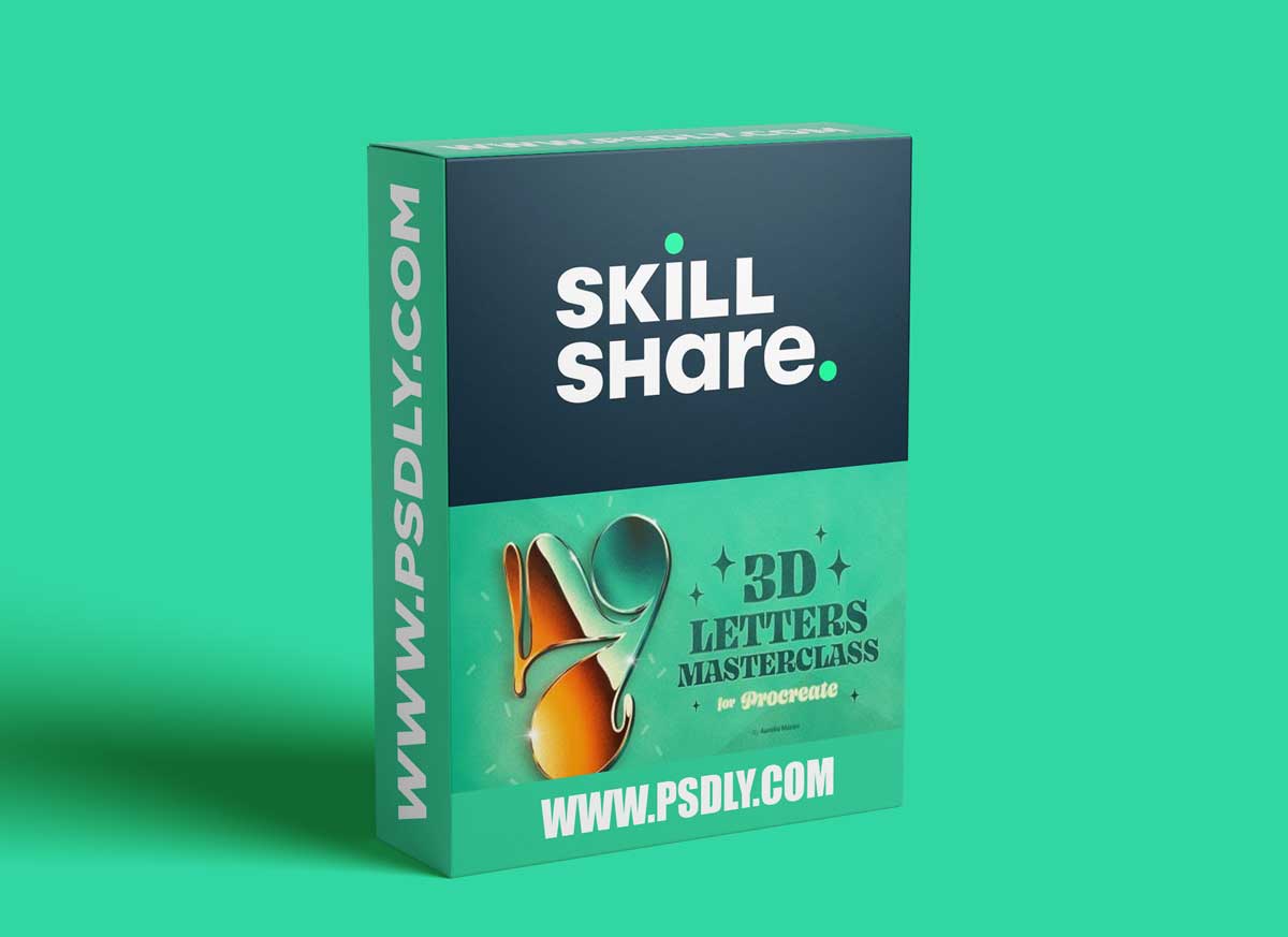 3D Letters Masterclass for Procreate