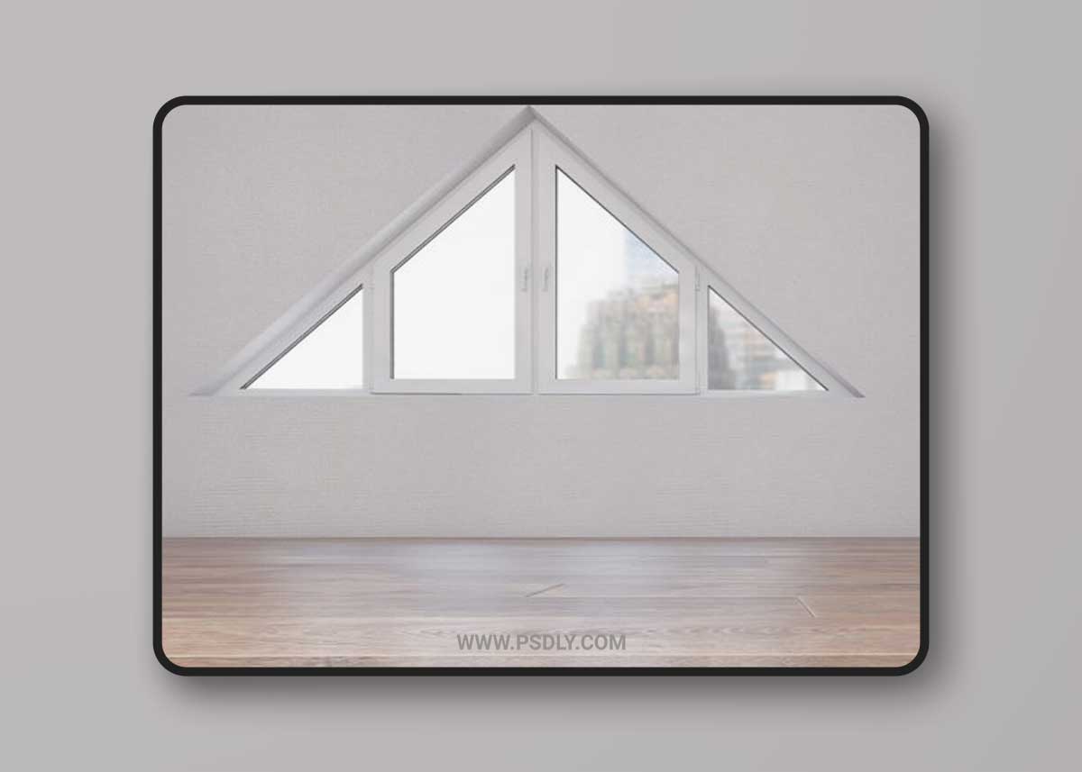 A set of plastic windows 12 3D Model