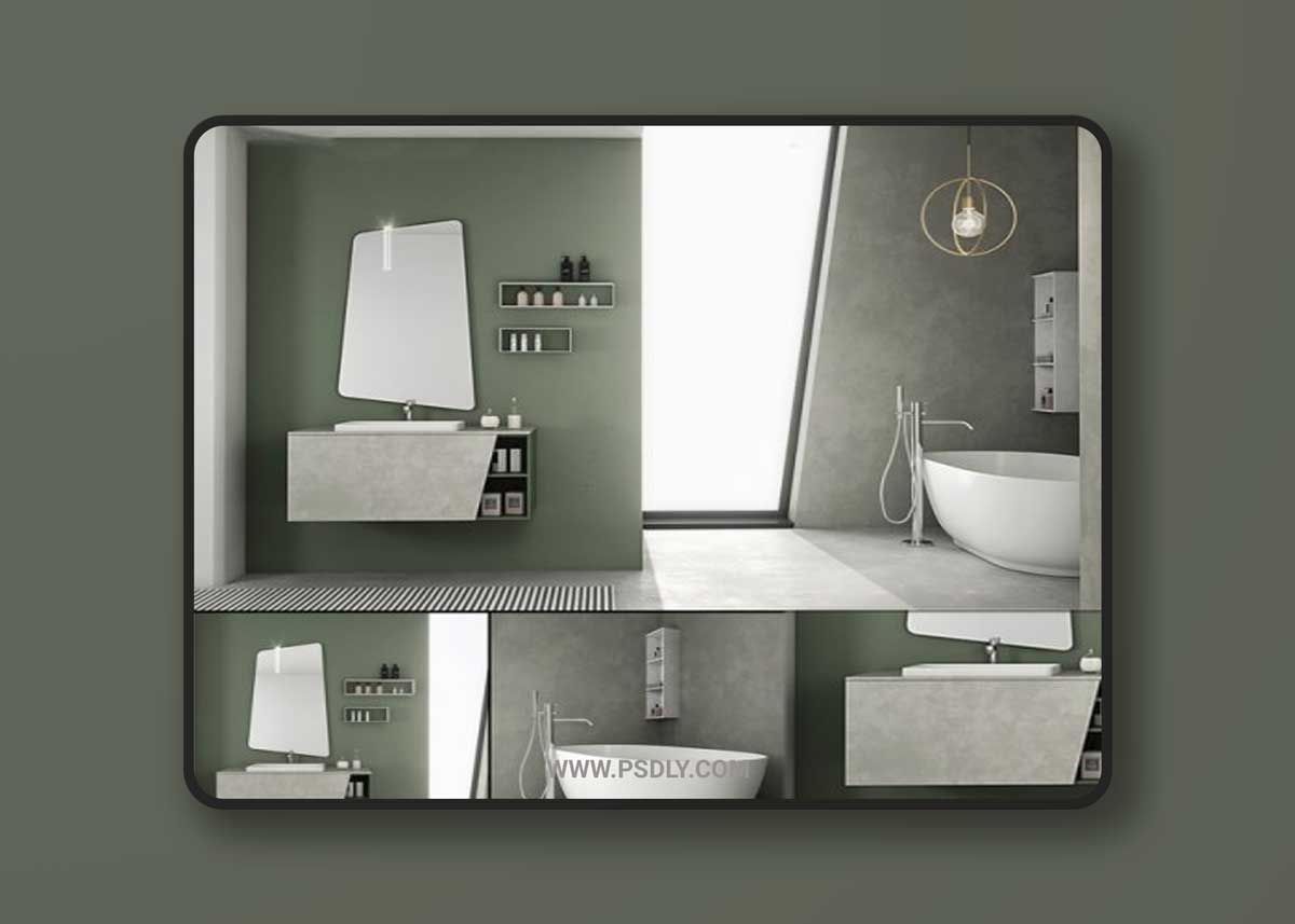 Bathroom furniture set Arcom e.Ly 3