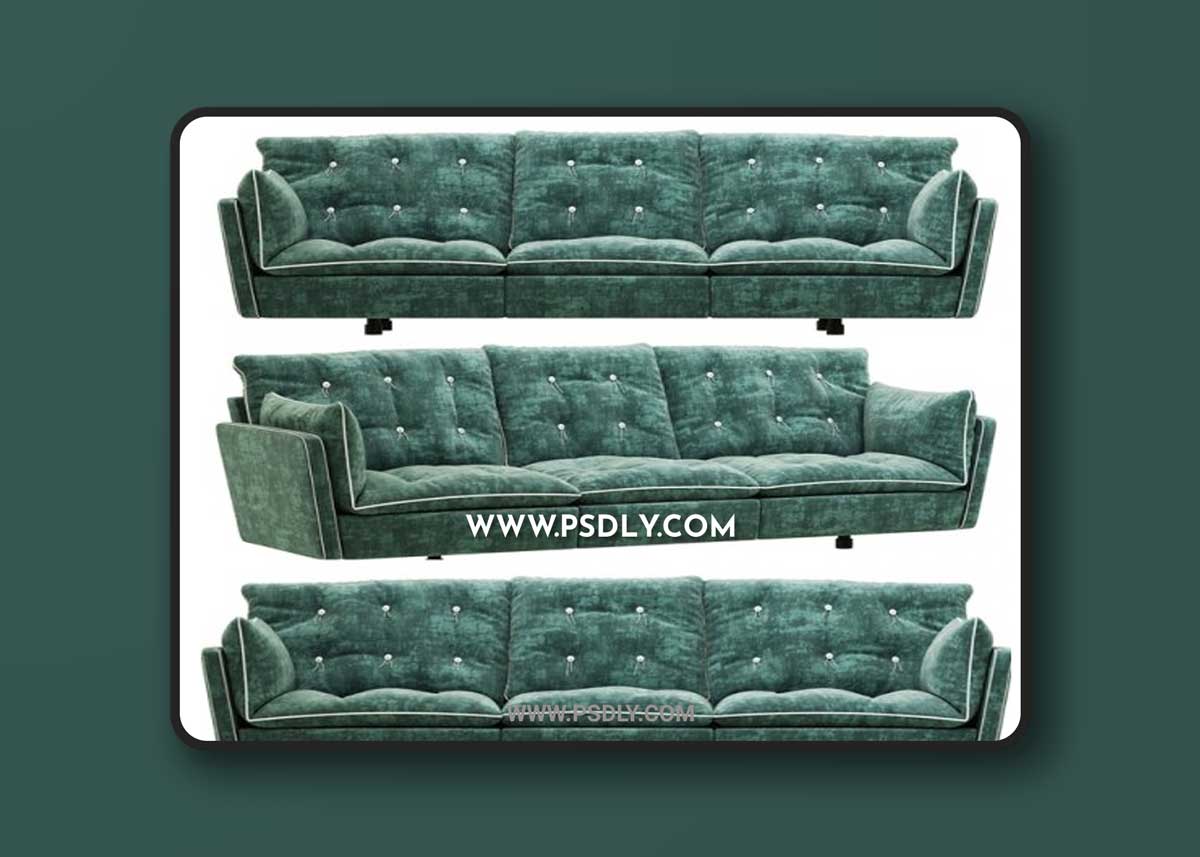 Baxter Sorrento sofa 3D Models