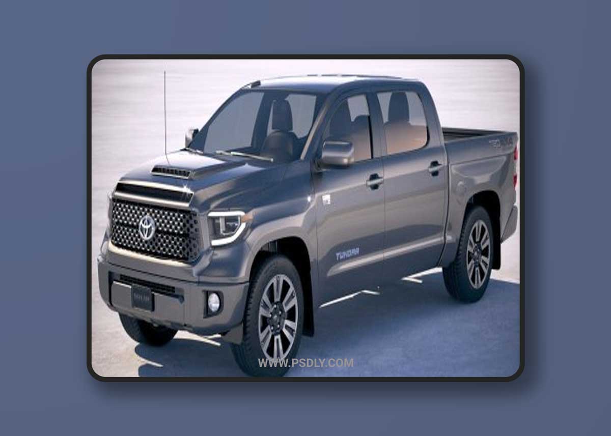 CGTrader - Toyota Tundra TRD 2018 3D model