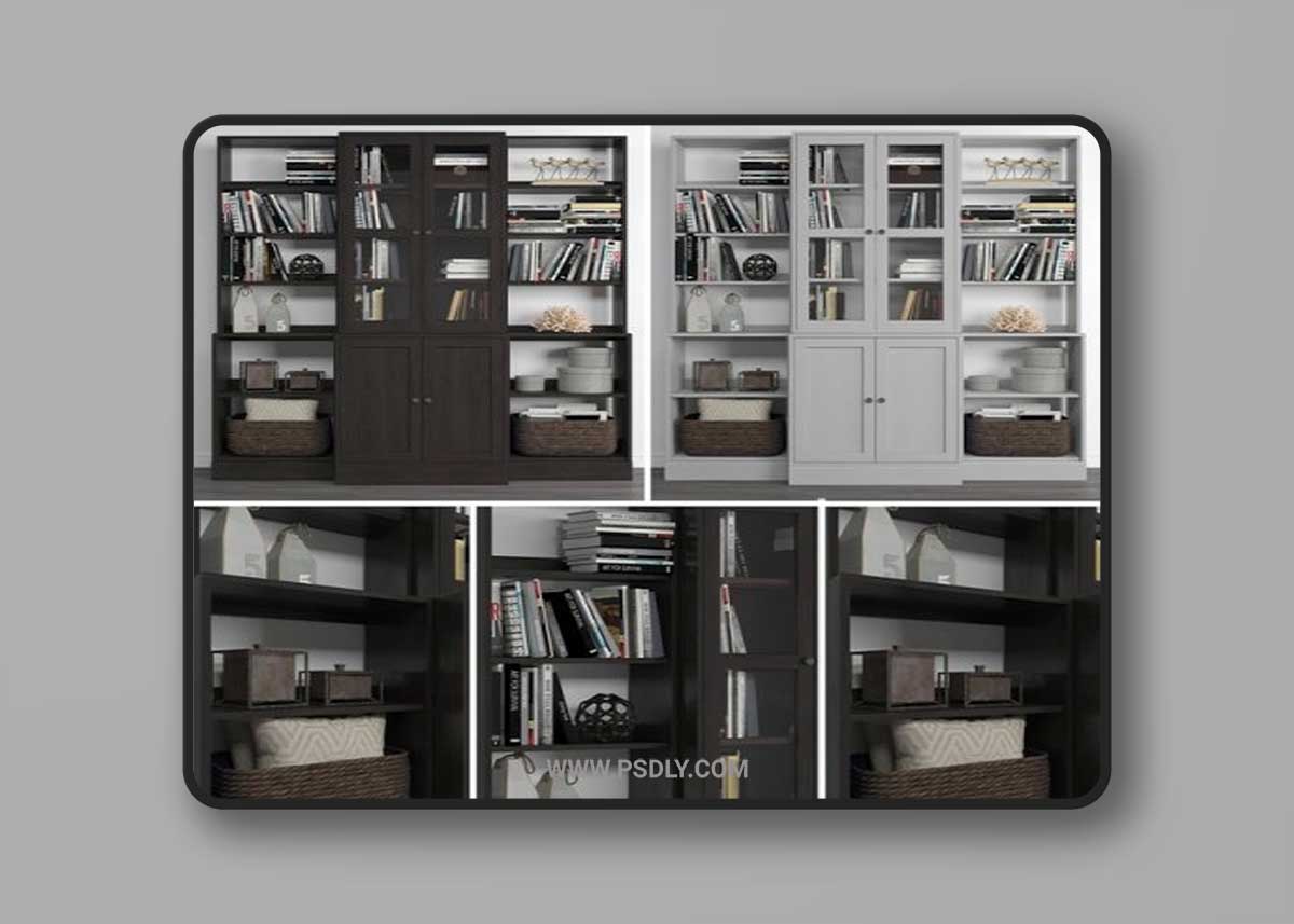 Combination to store Havsta 3D model