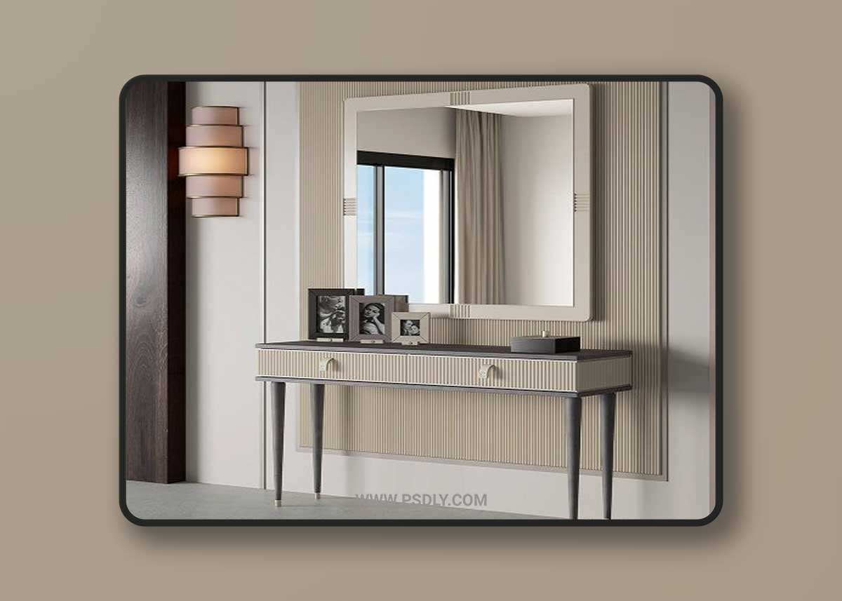 Console Cipriani Homood Cocoon 3D Model