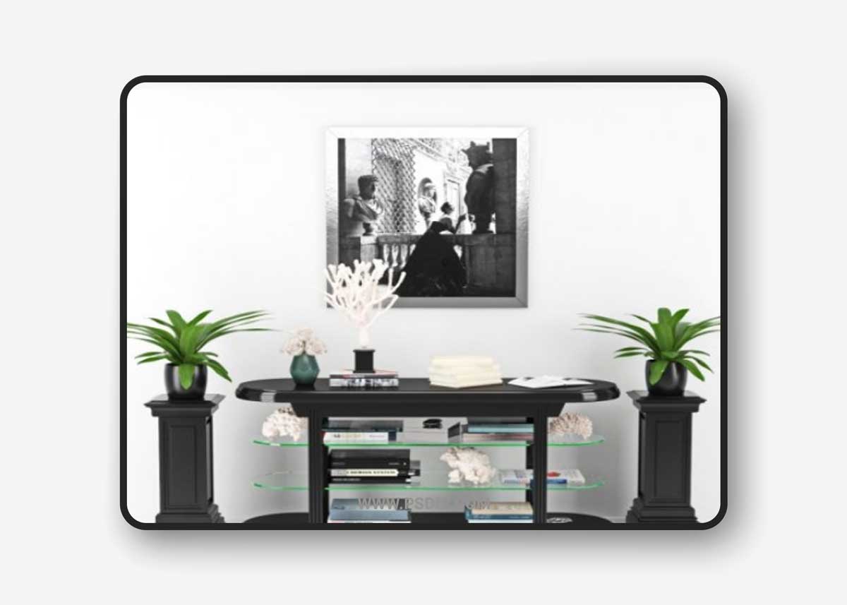 Console table Pierce decorative set