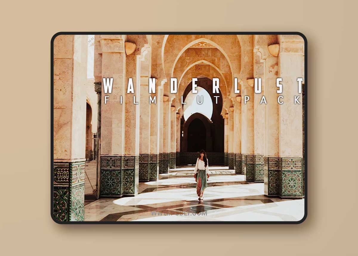 CreativeMarket - Film LUT for Video Wanderlust 4431454