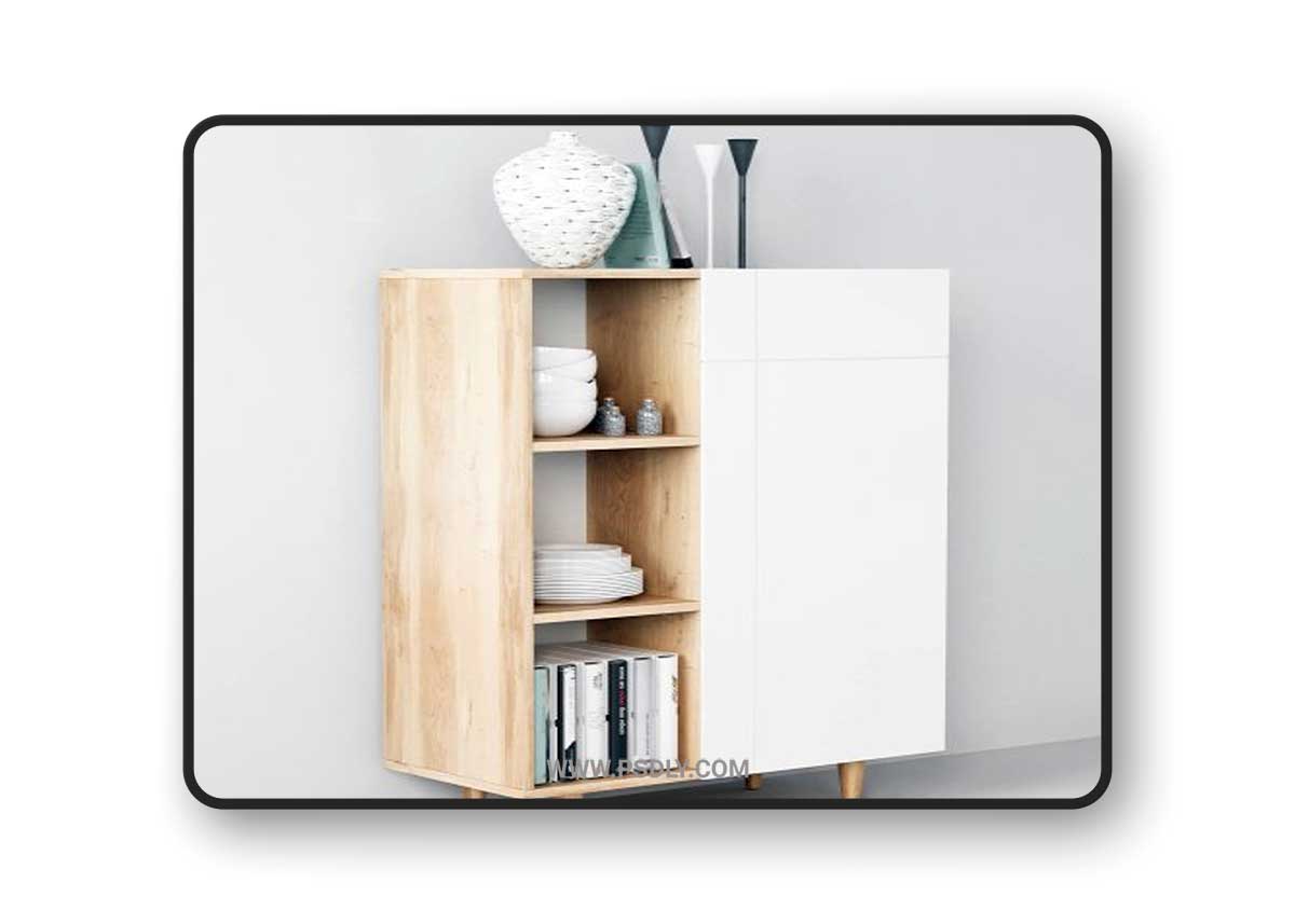 Cruz Sideboard 3D Model