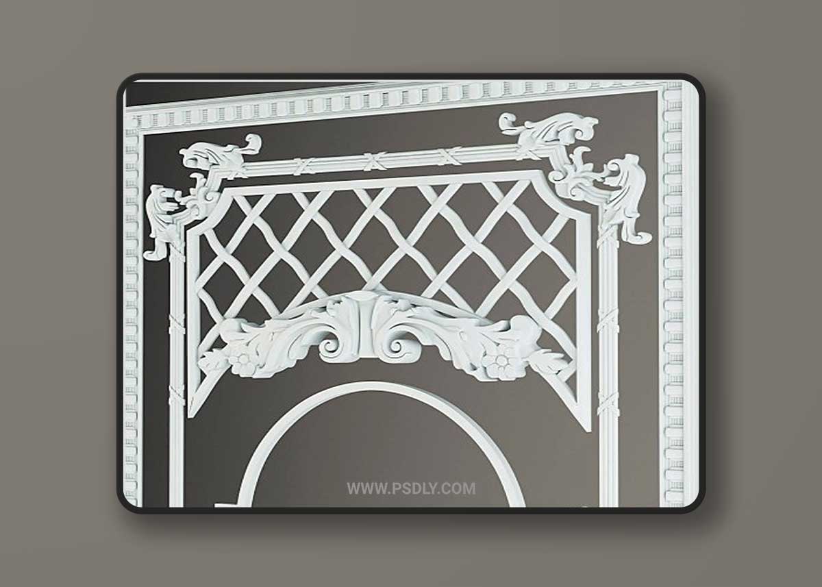 Decorative element 001 3D Model