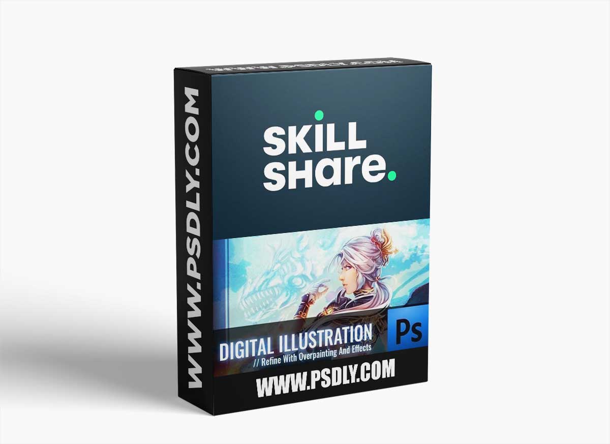 Digital Illustration: Refine With Overpainting And Effects