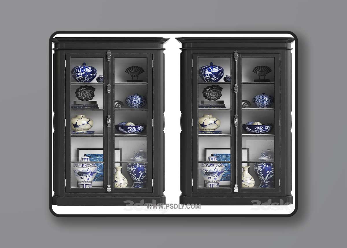 Eichholtz cabinet icone 3D Model