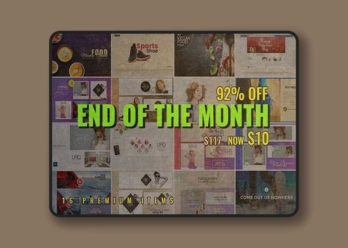 End Of The Month Sale All Products