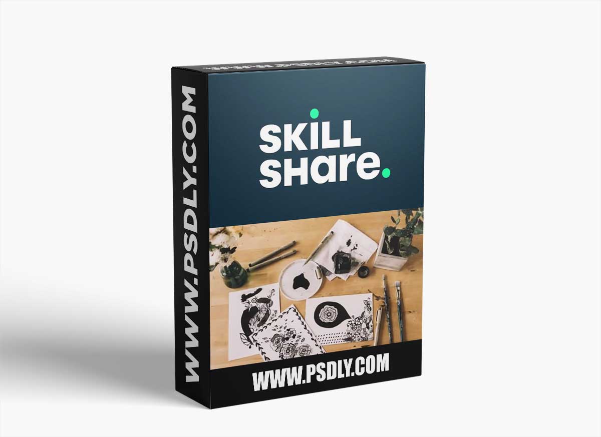 Flower Power Postcard: Pen & Ink Basics