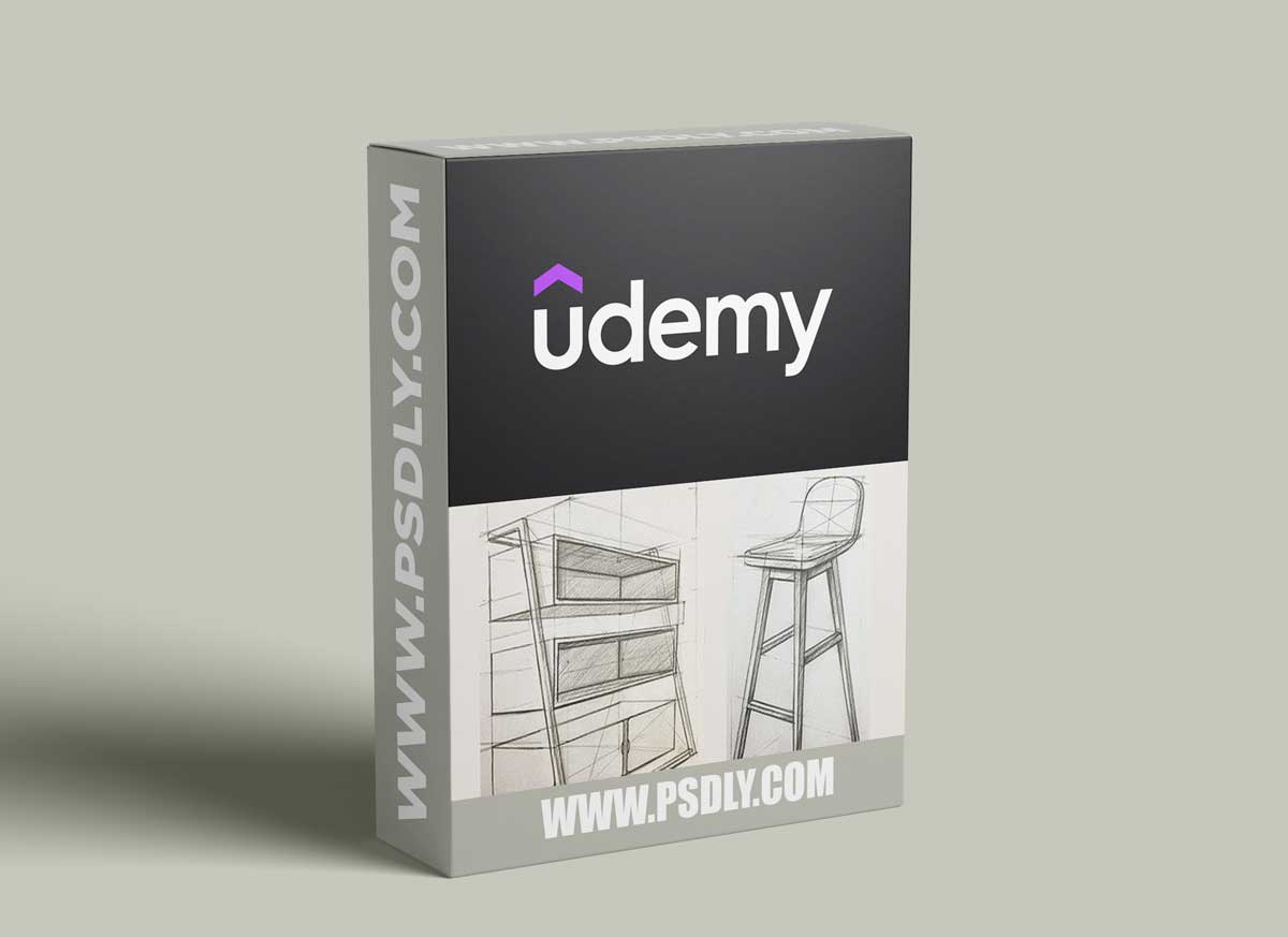 Furniture Drawing and Design Course with Perspective