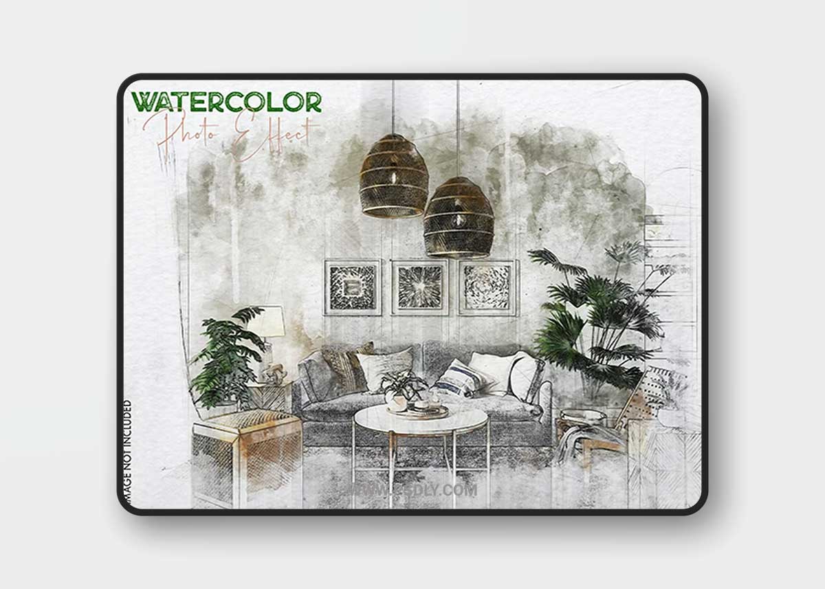 GraphicRiver - Watercolor Photo Effect 36390480