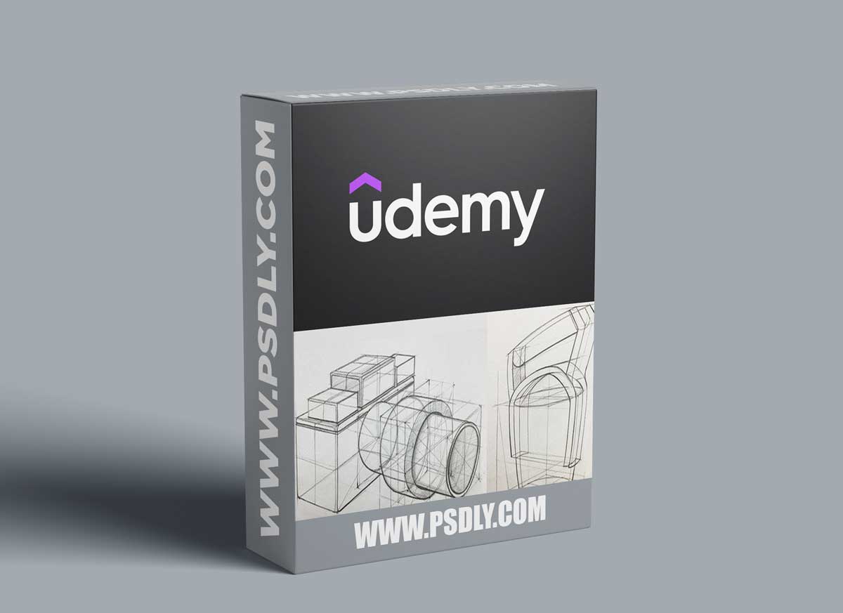 Industrial Product-Object Drawing Course with Perspective