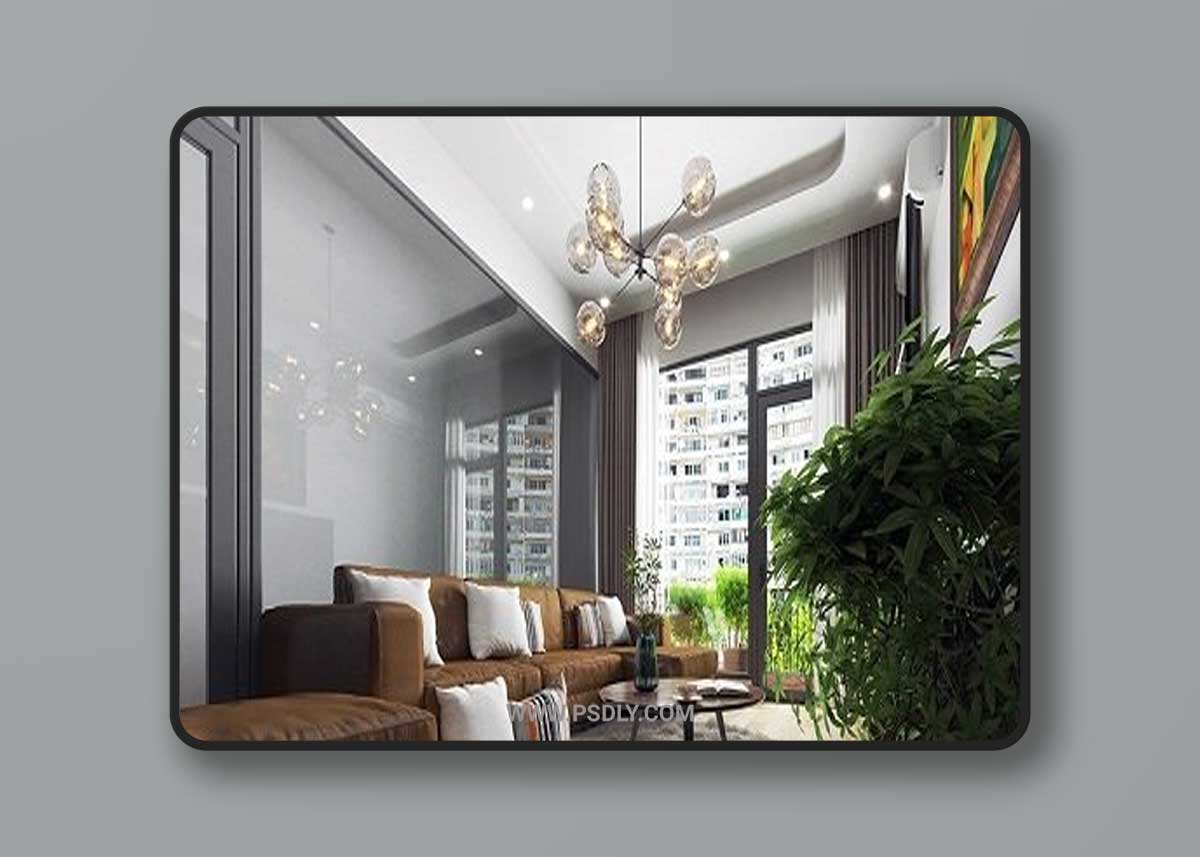 Interior Livingroom Scenes Sketchup By XuanKhanh 3D Model