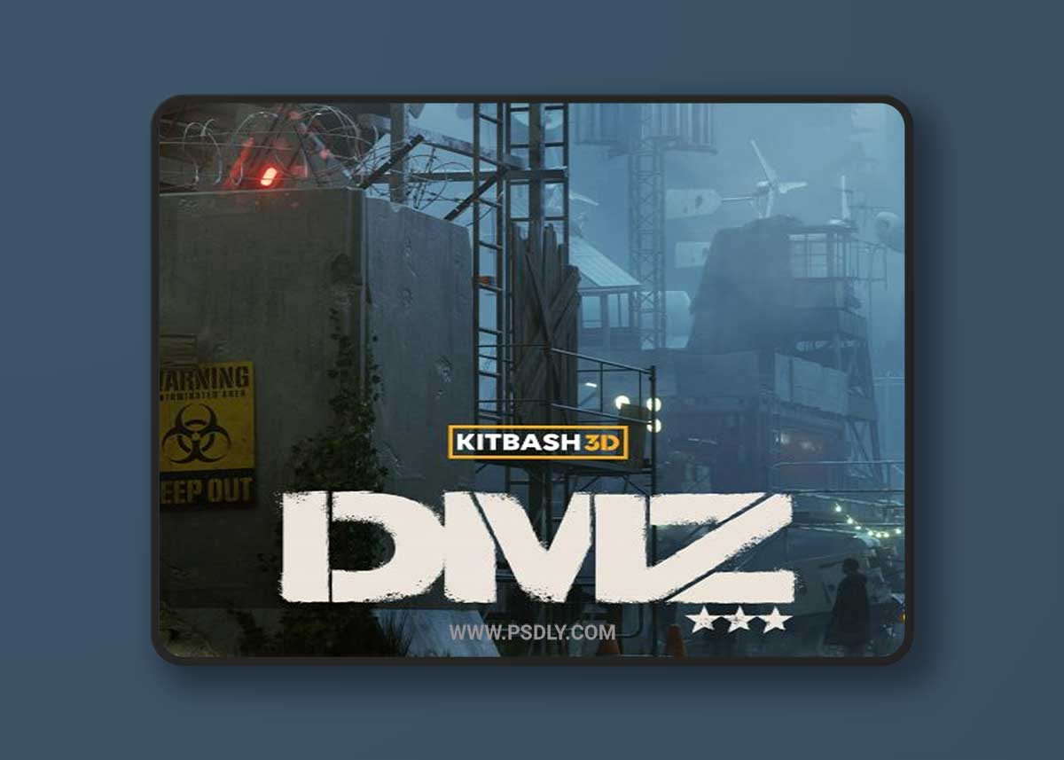 Kitbash3D – DMZ 3D Model